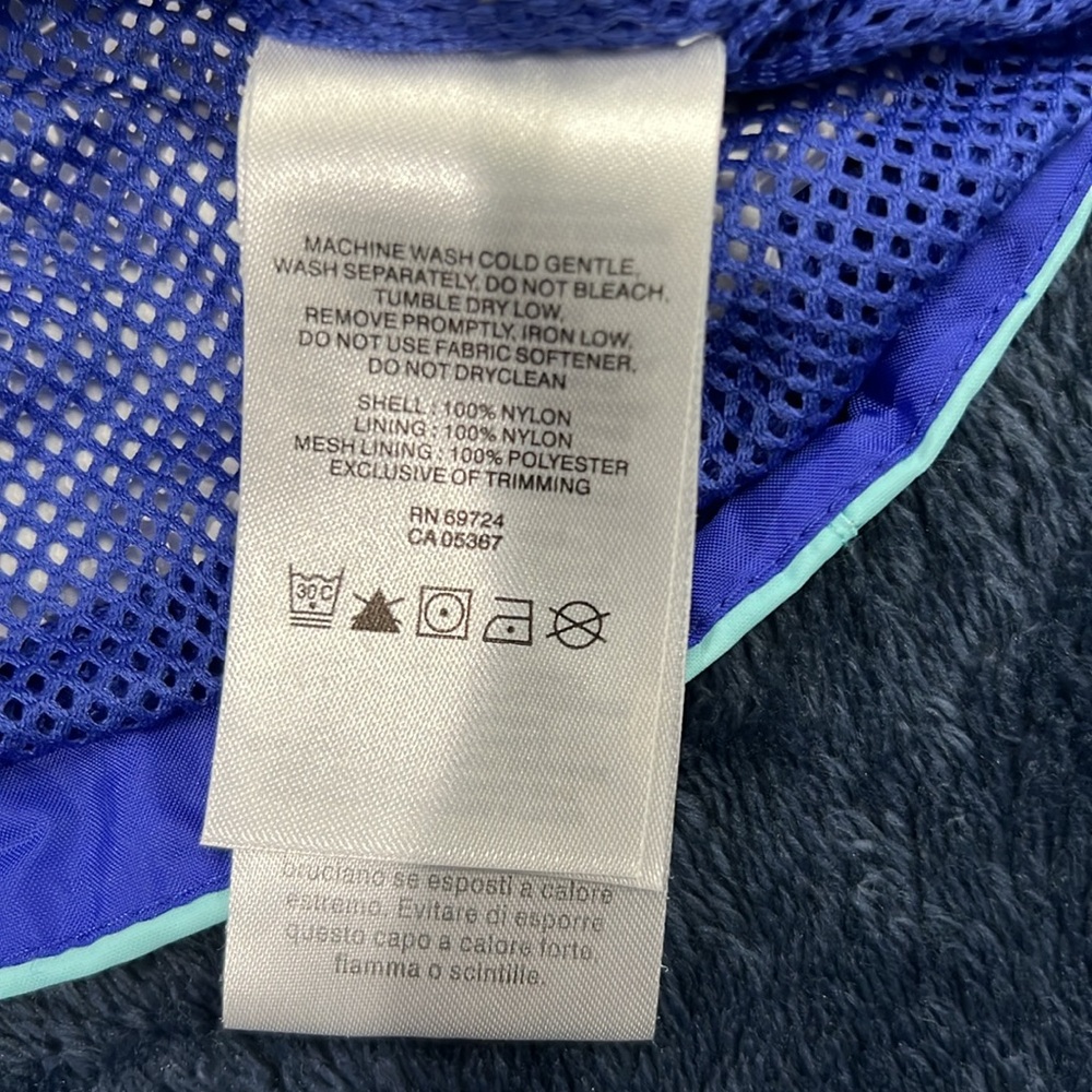 Columbia women’s waterproof jacket, aqua blue, size XL - Picture 9 of 10